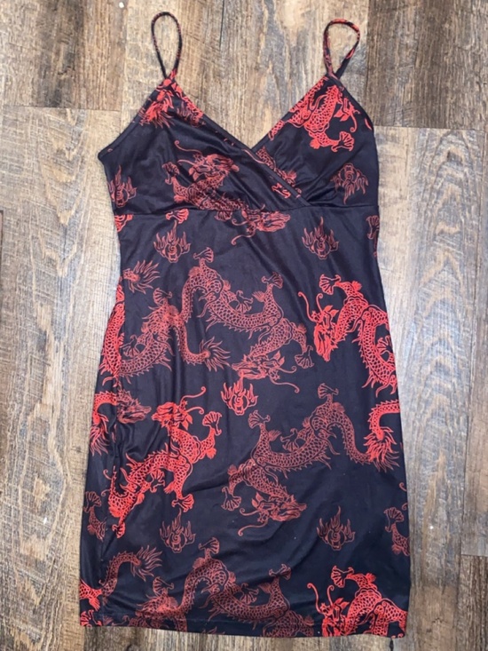 Fashion Nova Dresses & Skirts - Fashion Nova Red and Black Medium Bodycon Dress